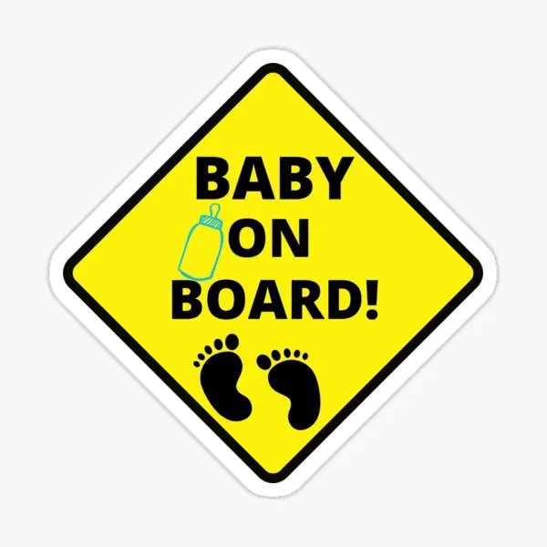 

Baby On Board Car Car Sticker Tag 19CM MD12