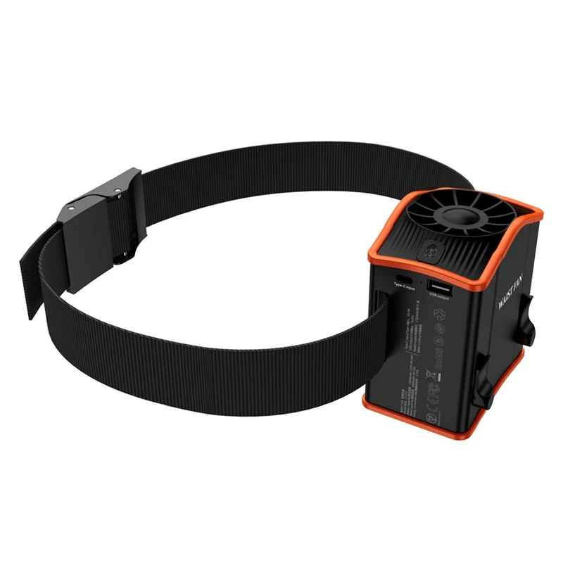 

Портативный подвесной сетевой мини-вентилятор, 12000 мАч