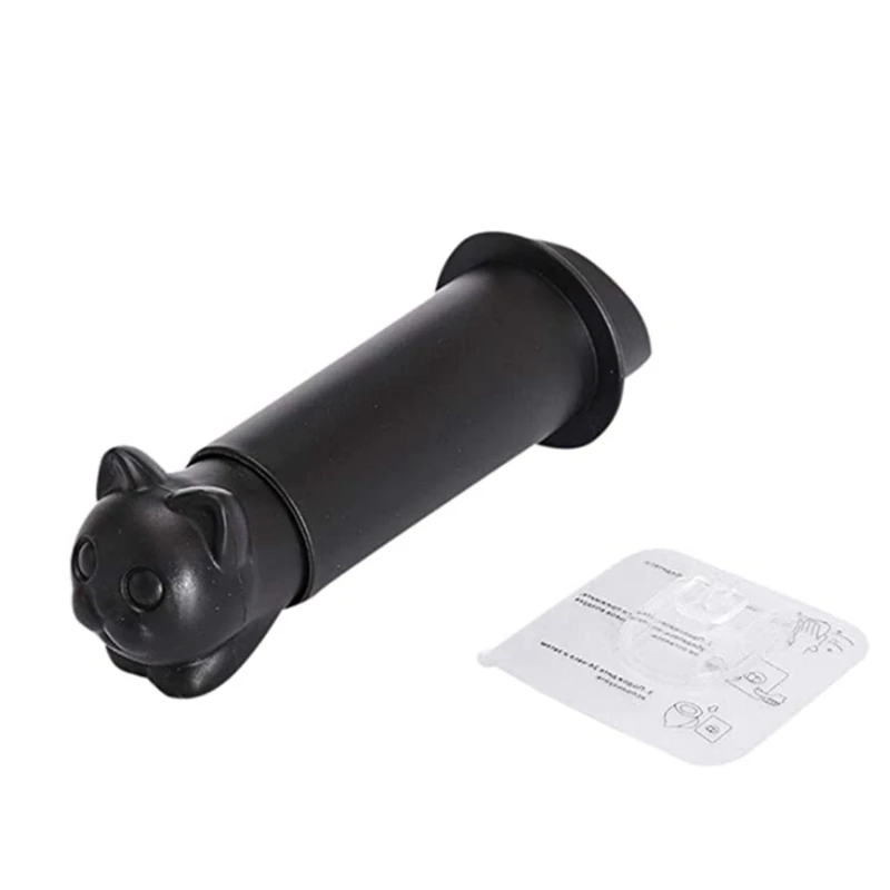 

Creative Cat Toilet Paper Holder Kitchen Roll Holder Towel Tissue Storage Rack Adhesive Wall Sticker