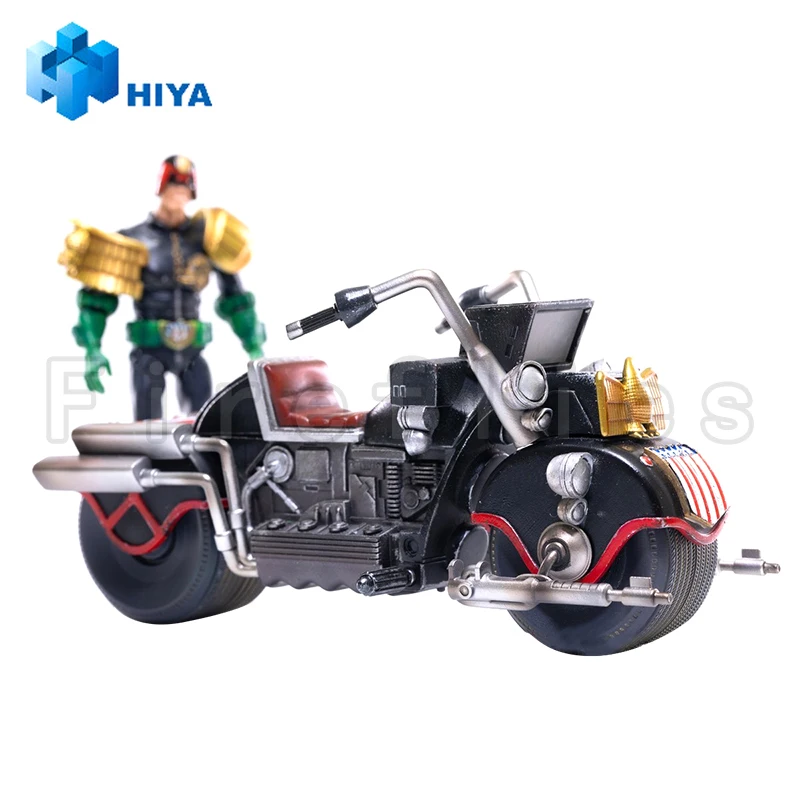 1/18 HIYA 3,75 дюймовая экшн-фигурка изысканная мини серия судей Dredd & Lawmaster Mark II аниме модель игрушка бесплатная доставка
