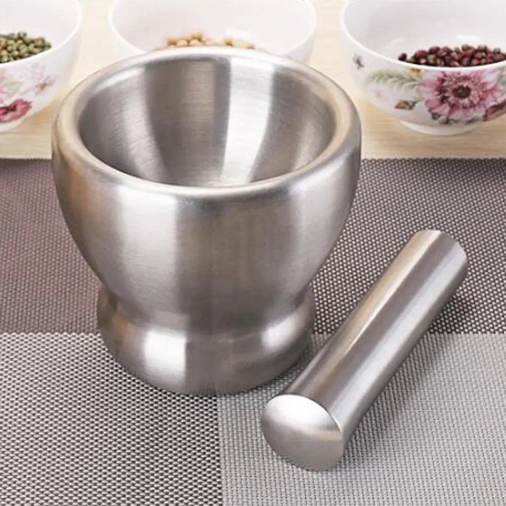 Кухонная шлифовальная чаша для смешивания раствора и набор пестика из