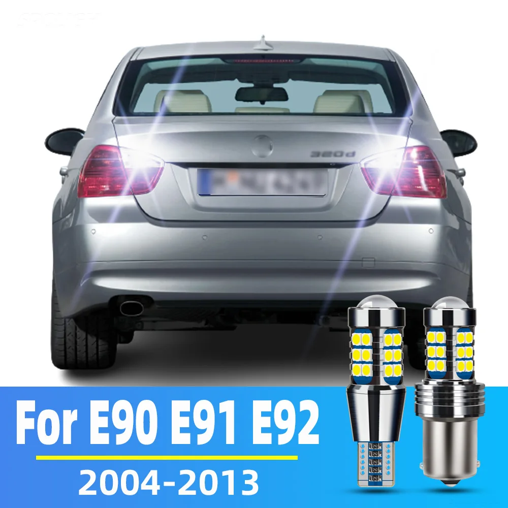 

2pcs LED Reverse Light For BMW 3 Series E90 E91 E92 Accessories 2004-2013 2006 2007 2008 2009 2010 2011 2012 Backup Back Up Lamp