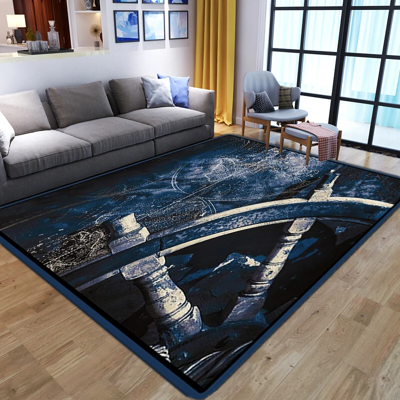 

Geometric Carpets for Living Room Anti-slip Pattern Printing Indoor Area Rugs Home Decoration Floor Mat Sofa Tapis Salon Tapetes