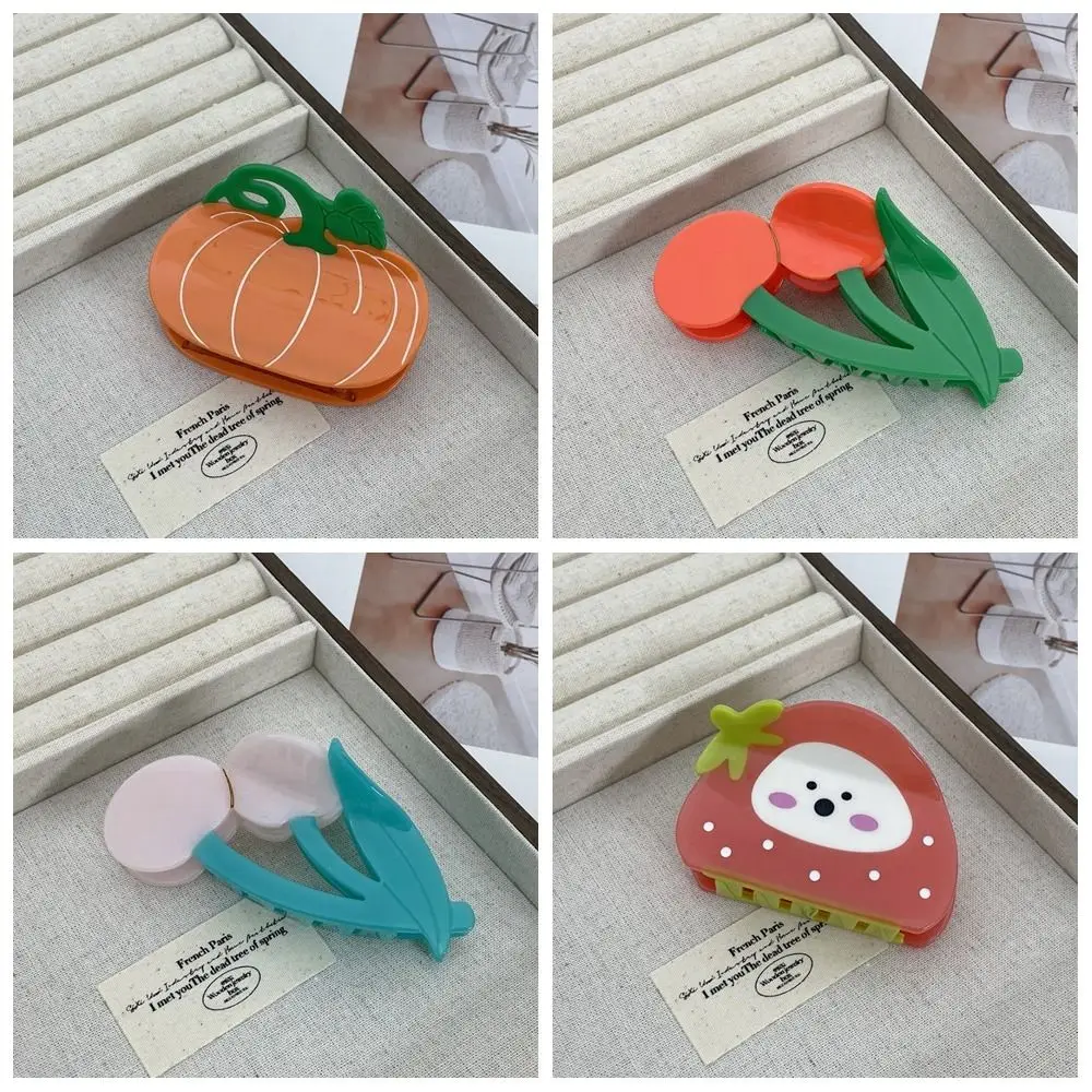 Головные уборы зажим в виде акулы с вишневыми фруктами тыква акрил уксусная