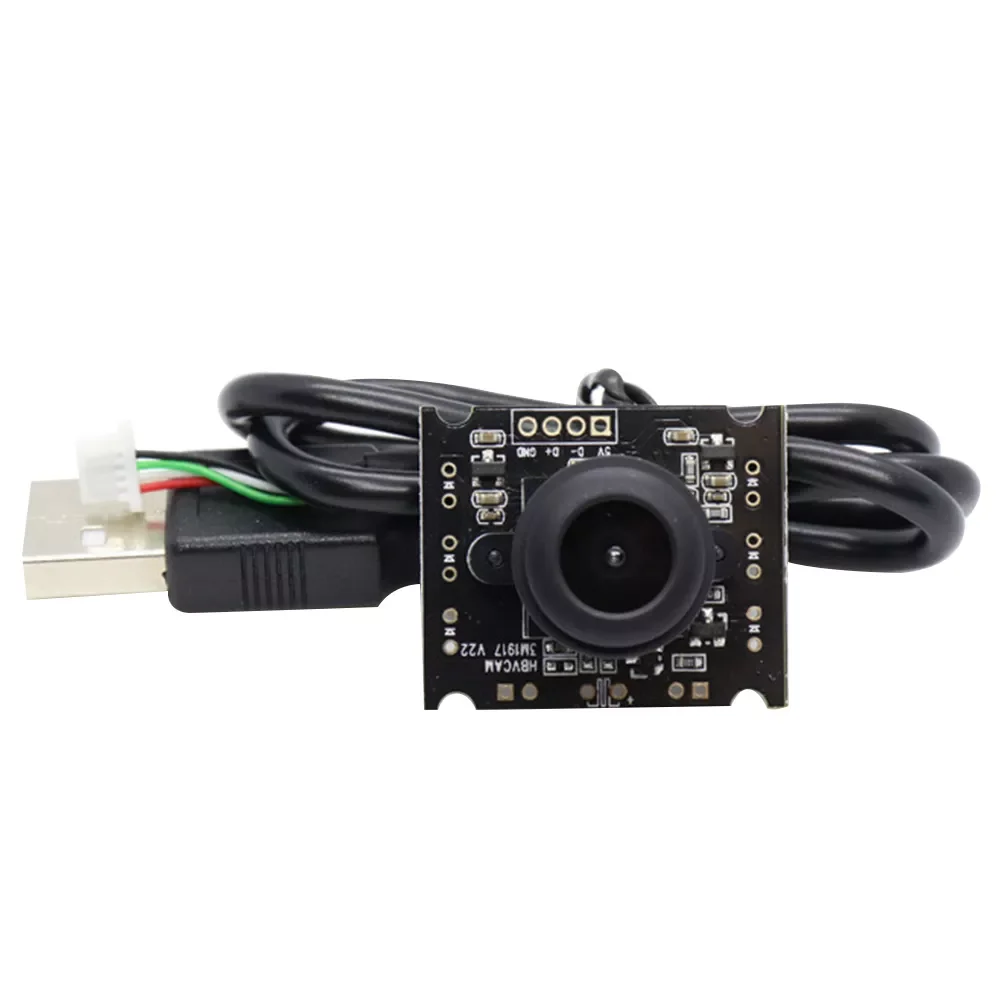 

New2022 Wide Angle Industrial Easy Install HD USB Drive Free OV3660 Day Night Vision 3 Million Pixels ATM Traffic Recorder Camer