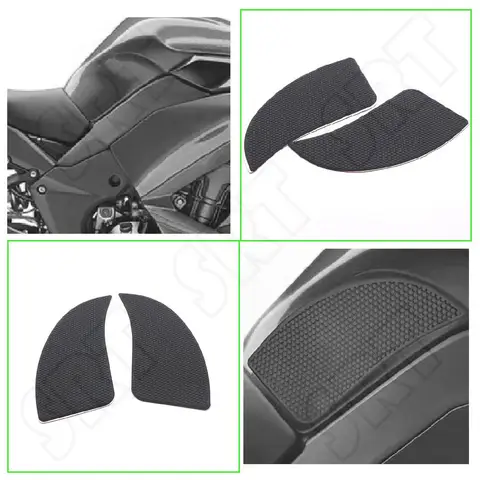 Подходит для Kawasaki Ninja 1000 1000SX ABS Z1000SX 2011-2023, накладки на бак для мотоцикла, боковой бак, наколенники, противоскользящие накладки, комплекты