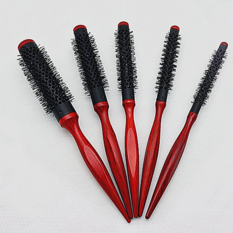 

1 шт., Антистатическая круглая щетка для завивки волос