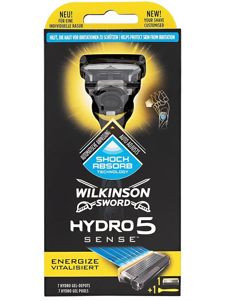 Wilkinson Sword Hydro5 SENSE Станок для бритья с 1 сменной кассетой. | Красота и здоровье