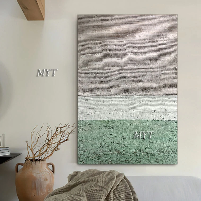 

Современная художественная картина ручной работы 100%, Настенная картина маслом на холсте, большая декоративная картина для ресторана без рамы, Лидер продаж