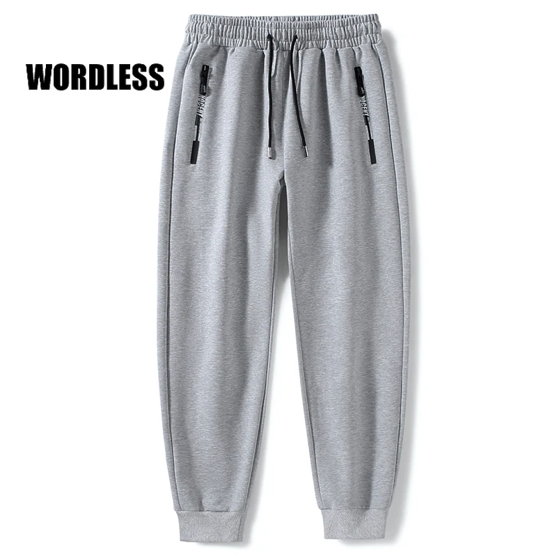 Men Track Pants Spring Autumn New Men Joggers Sweatpants Elastic Waist Sport Casual Trousers Workout Gym Baggy Men Sweatpants