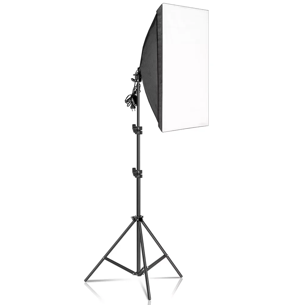 

Photography Softbox Lighting Kits 50x70CM Professional Continuous Light System Soft Box For Photo Studio Equipment