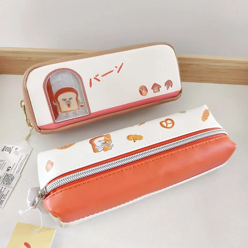 Сумка-карандаш The Bread Thief прозрачная двухслойная большая вместительная коробка