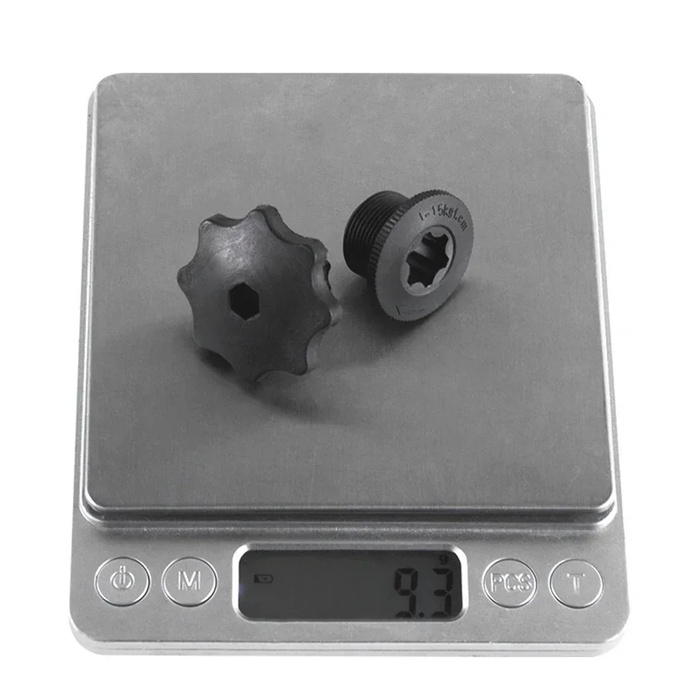 1 комплект болтов для велосипедного шатуна нейлоновые черные 18 мм Shimano HollowTech с