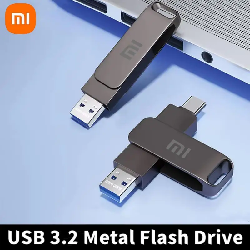 Металлический флеш-накопитель Xiaomi 64 ТБ Usb 3 2 8 4