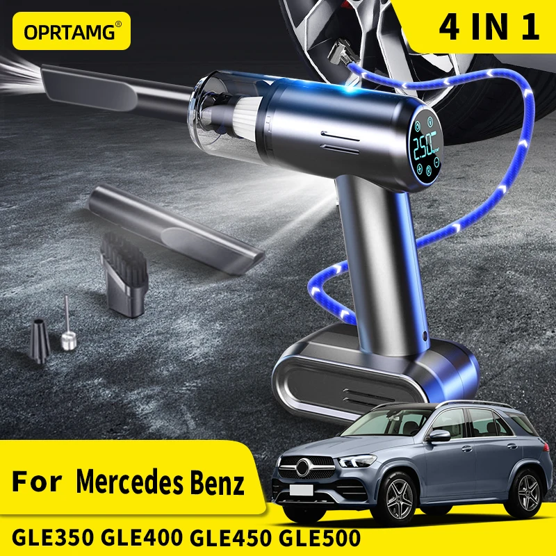 

22000PA Four In One for Car Wireless Electric Air Inflatable Pump Vacuum Cleaner for Mercedes Benz GLE350 GLE400 GLE450 GLE500