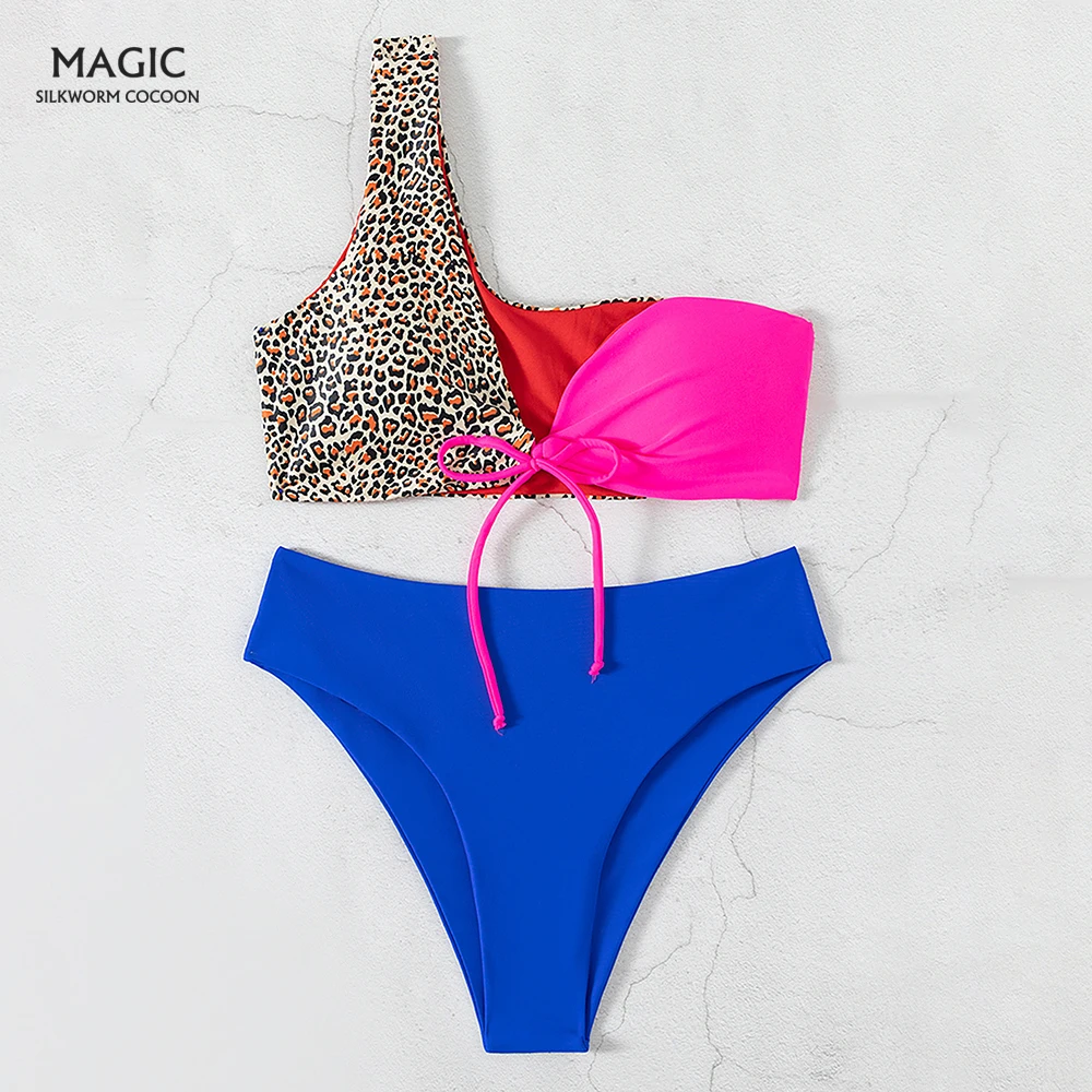 

Sexy Bikini Woman Swimming Bikinis Color Matching Swimwear Women Beach Wear Women's Swimsuits Bathing Suits Solid Biquini Sets