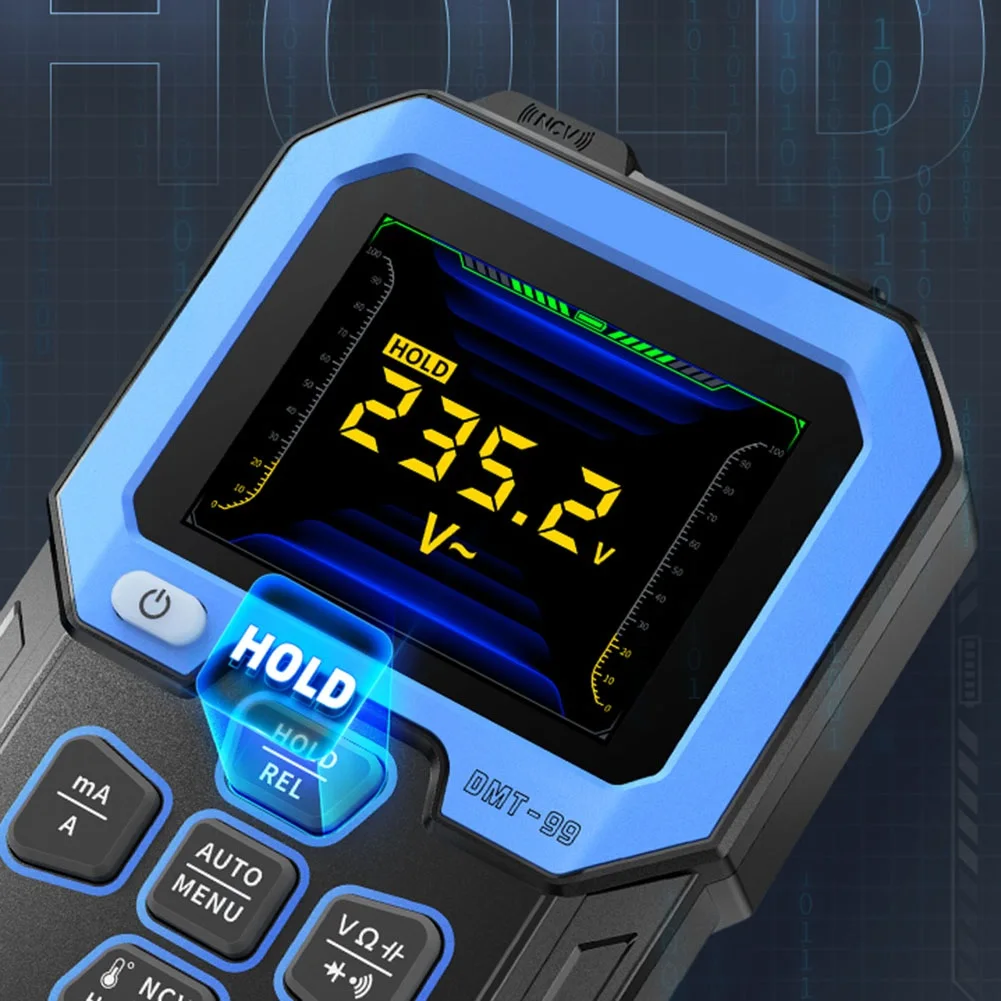 DMT-99 Тестовая ручка Многофункциональный интеллектуальный мультиметр 2 4 &quotTFT