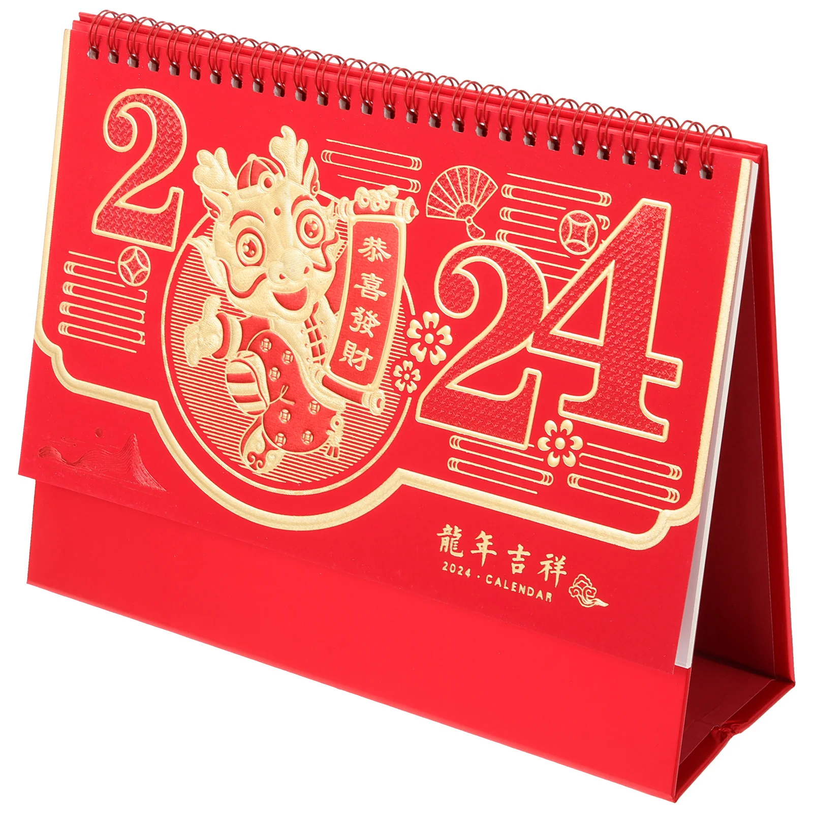 Китайский ежемесячный настольный календарь, настольный календарь 2024, настольный календарь, планировщик