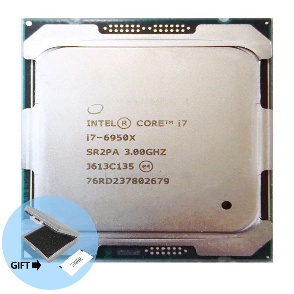 

Процессор Intel i7-6950X, 10-ядерный, 3,0 ГГц, LGA2011-3, i7 6950X