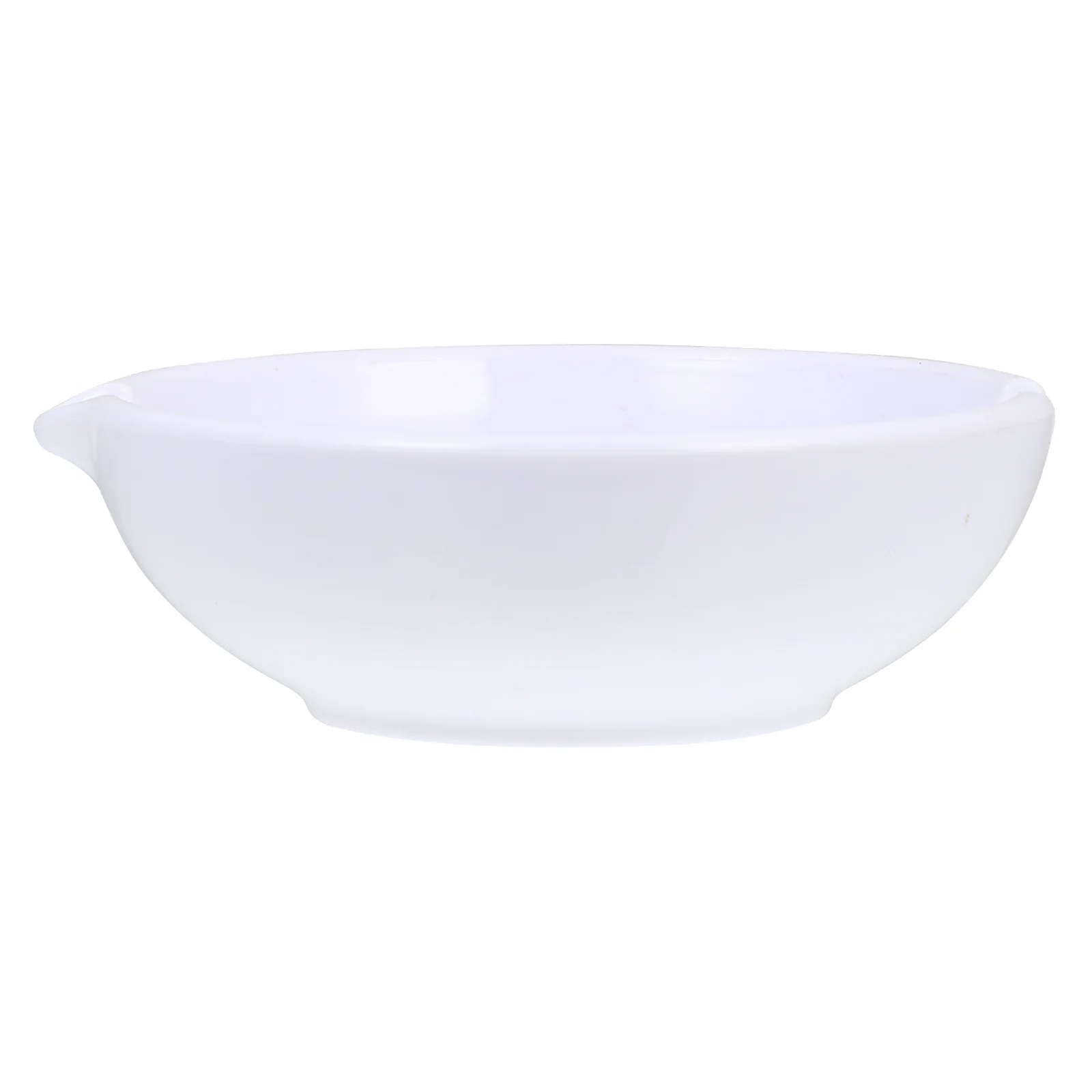 

Ceramic Serving Tray Ink Plate Pen Rest Plastic Dish Imitation Porcelain Mini White Brush Holder