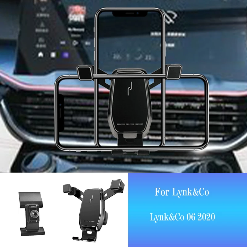 

Car Mobile Phone Holder for Lynk&Co 06 2020 Car Bracket GPS Stand 360 Degree Rotatable Support Auto Accessories