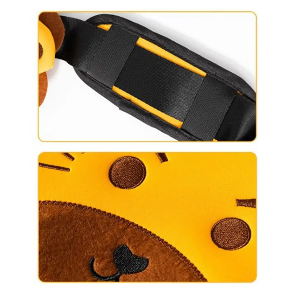 Детский ремень безопасности с рисунком льва регулируемый дышащий для мотоцикла