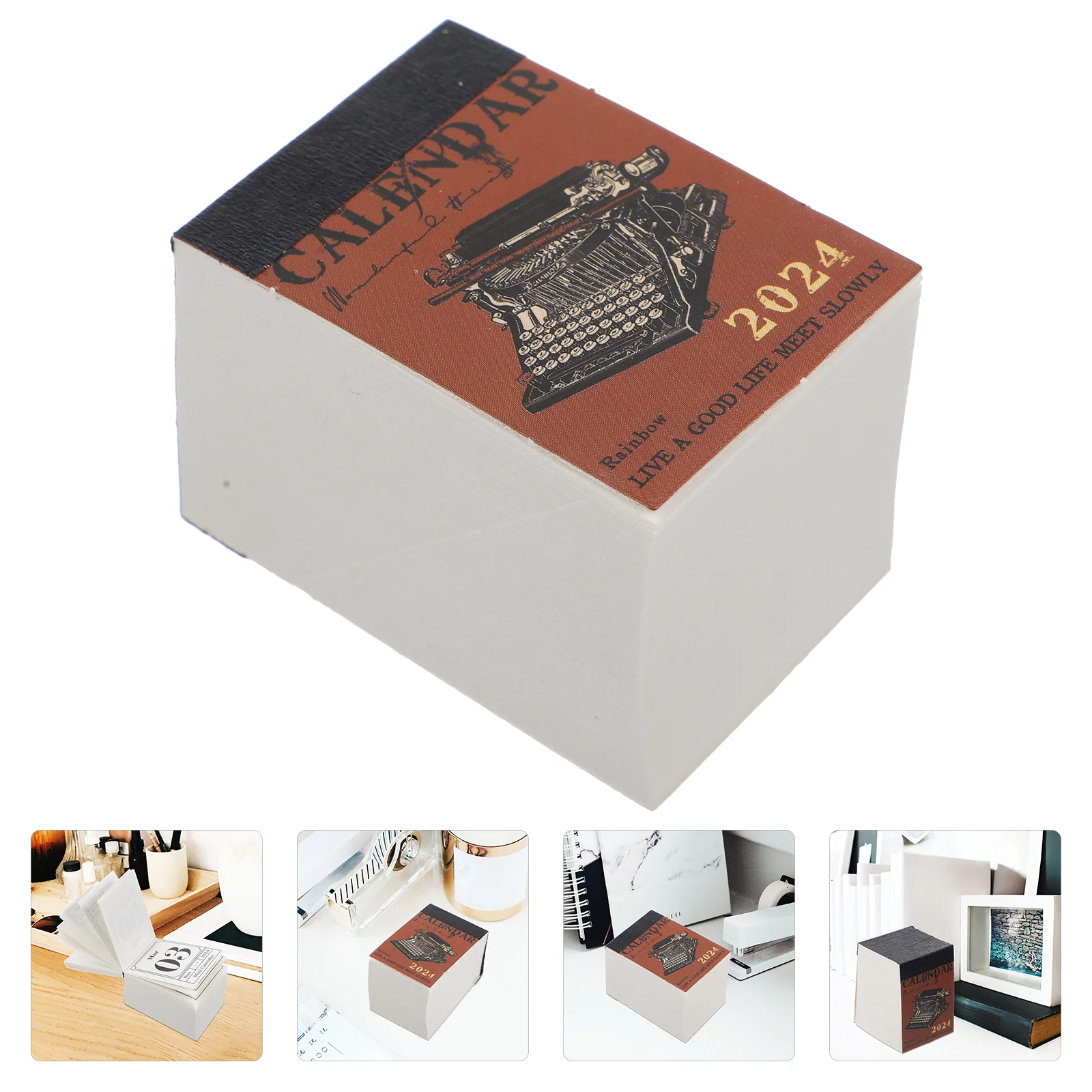 

Living Room Decoration Multi-function Desk Calendar House Decorations Paper Standing