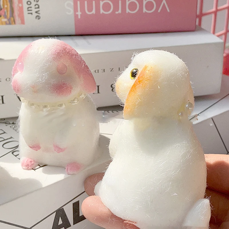 Мультяшная кавайная игрушка-кролик с медленным отскоком креативная мягкая