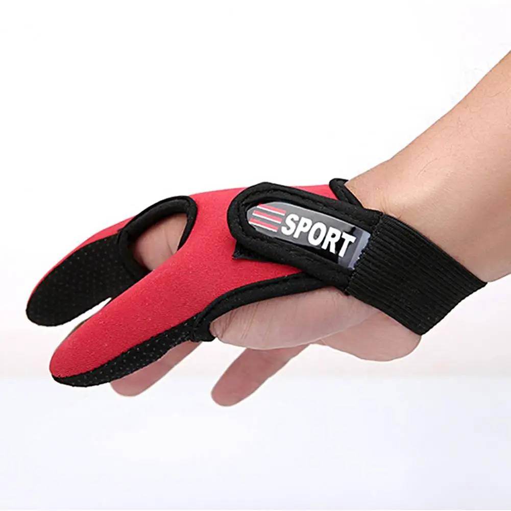 Легкие рыболовные перчатки защита от солнца проколов тянущиеся с двумя пальцами