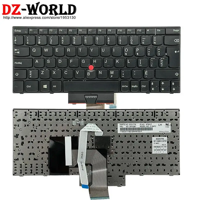 Фото Клавиатура BE Бельгийская для ноутбука Lenovo Thinkpad X131e X140e 04Y0380 04Y0381 04Y0385 04Y0348 04Y0344 №5