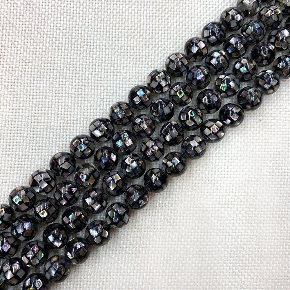 Мозаичные бусины из натуральной ракушки Подвески для изготовления ювелирных