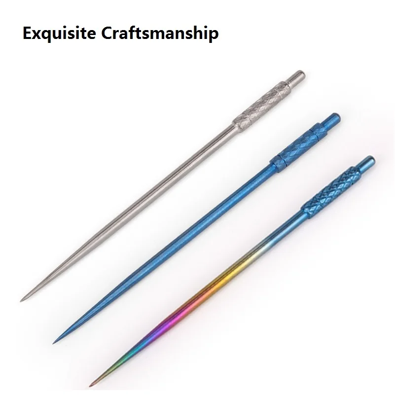 Зубочистка из титанового сплава чистого титана портативный многофункциональный