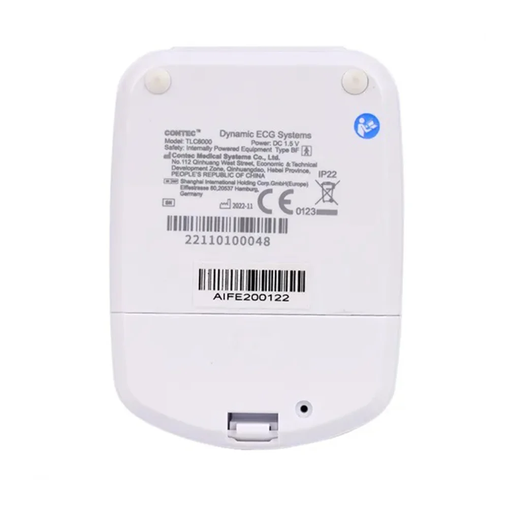 Фото CONTEC TLC6000 Портативный 12-канальный ЭКГ-холтер, 24-часовой динамический регистратор, карта памяти 2 ГБ + программное обеспечение для анализа через USB/ПК, система мониторинга ЭКГ. №5