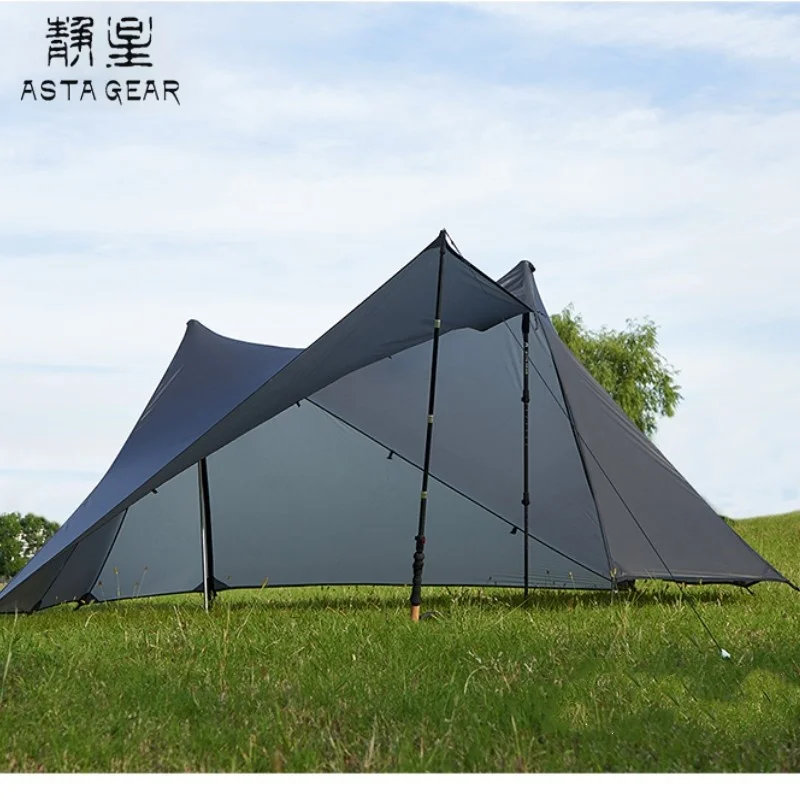Asta Gear Yunchuan 2P Сверхлегкая бесконтактная палатка Открытый кемпинг Пирамидная