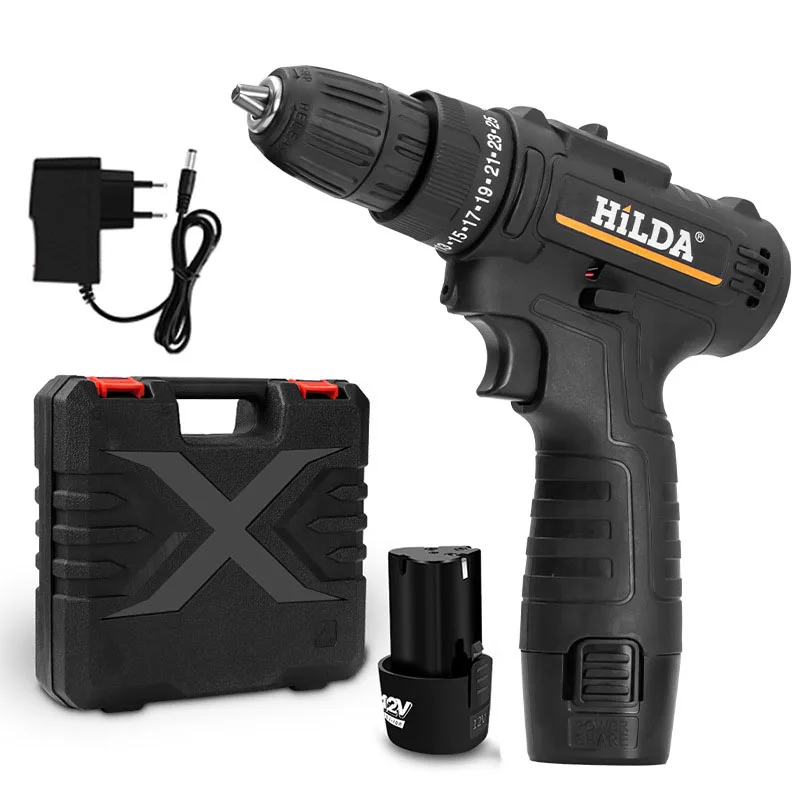 Small Cordless Electric Drill Lithium Electric Drill Househo
