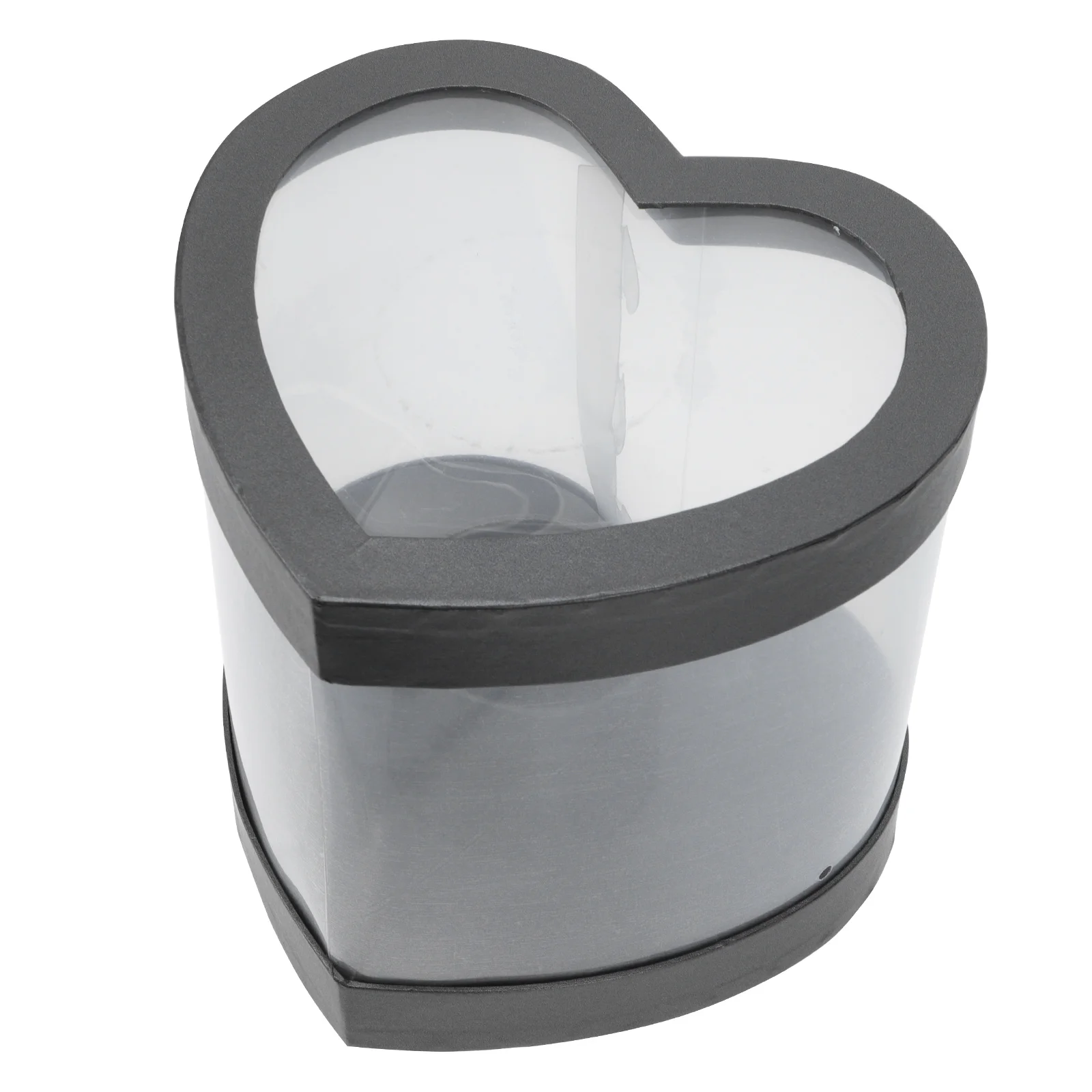 

Heart Flower Box Heart Shaped Flower Box Bouquet Holder Fresh Case Party Favor Container Clear Transparent Packing