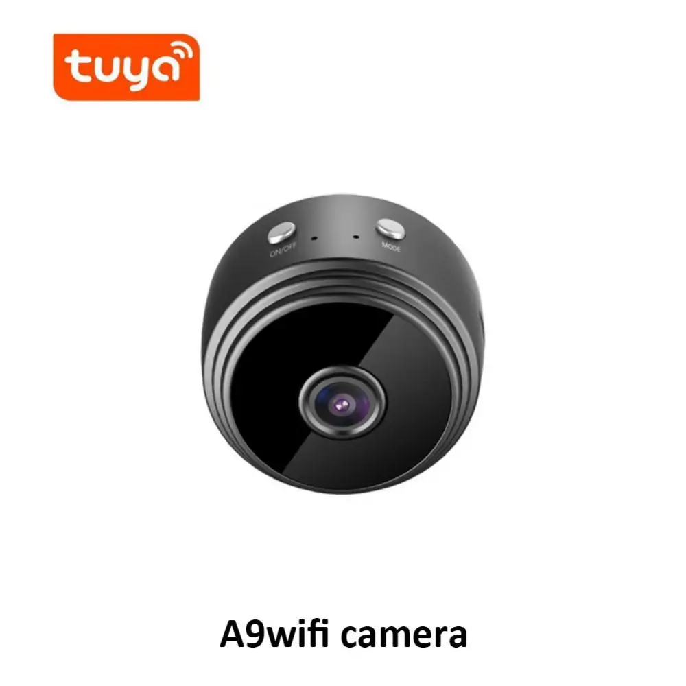 

Tuya Wifi A9 IP Camera 1080P HD IR Night Vision Motion Detection Mini Camcorder Home Security Surveillance Camera With Smartlife