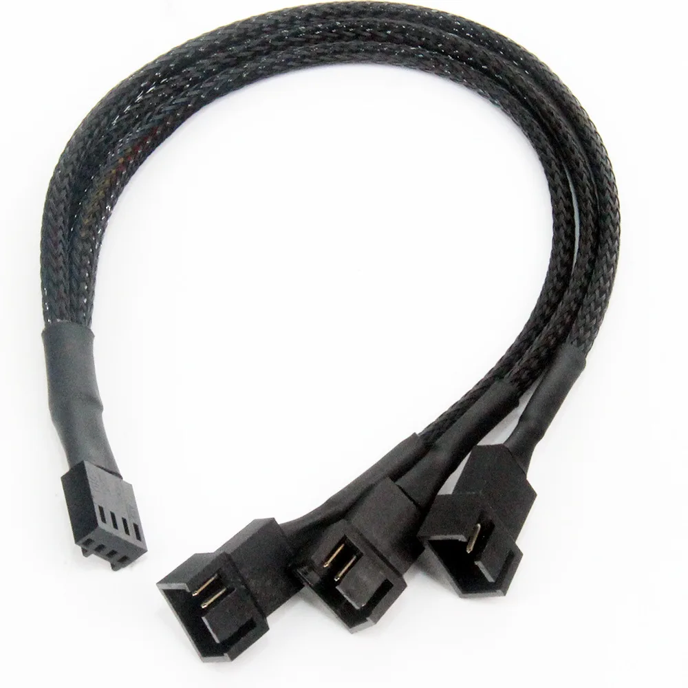 4-контактный Y-разветвитель кабель PWM разъем на 3/4 контактов Материнская Плата ЦП