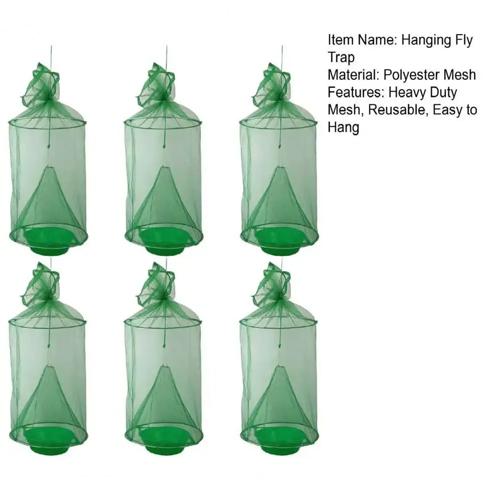 Подвесная ловушка для насекомых и вредителей многоразовая практичная мух 1 шт.