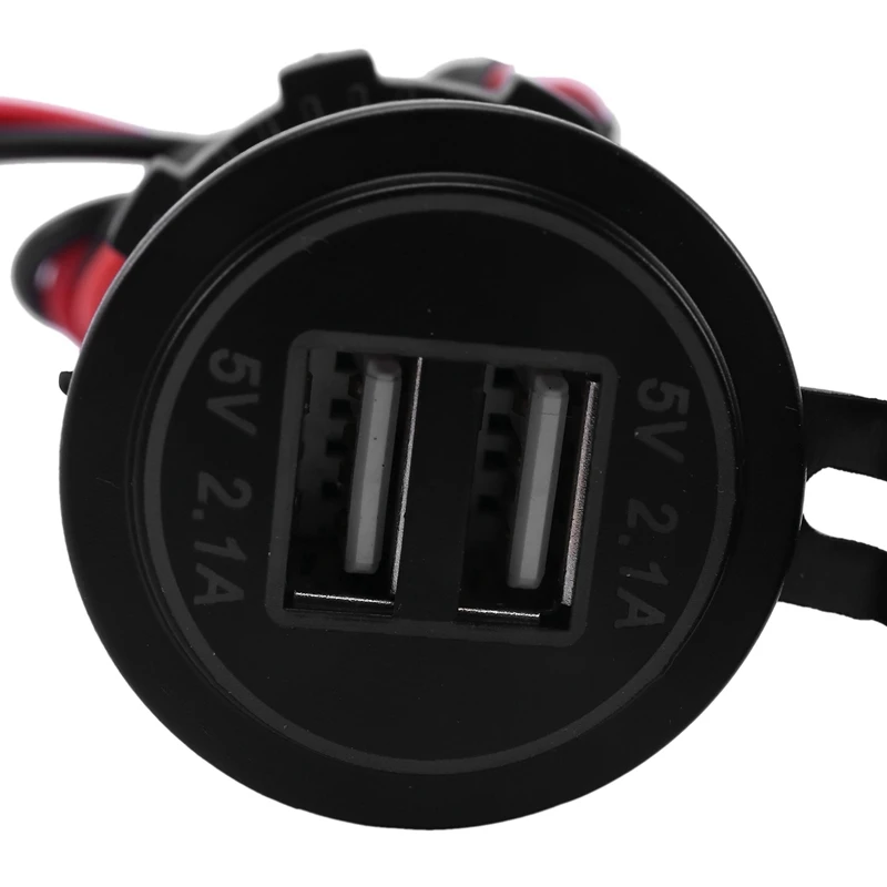 

Зарядное устройство с двумя USB-портами и реле для мотоциклов Kawasaki Versys 650, 1000, X300, X650, Ninja400, Ninja650, 2 шт.