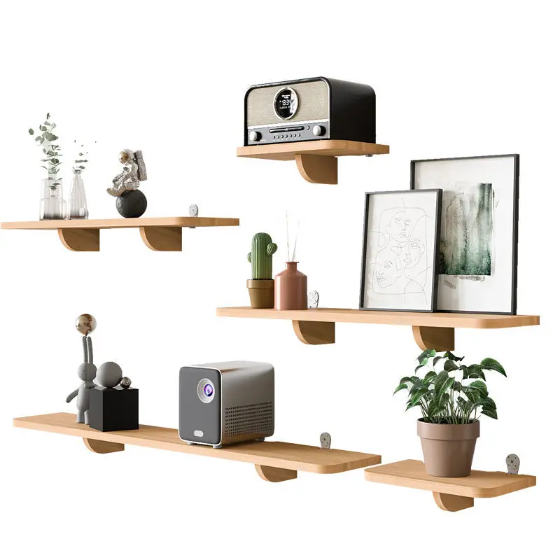 

Деревянная полка для домашнего декора