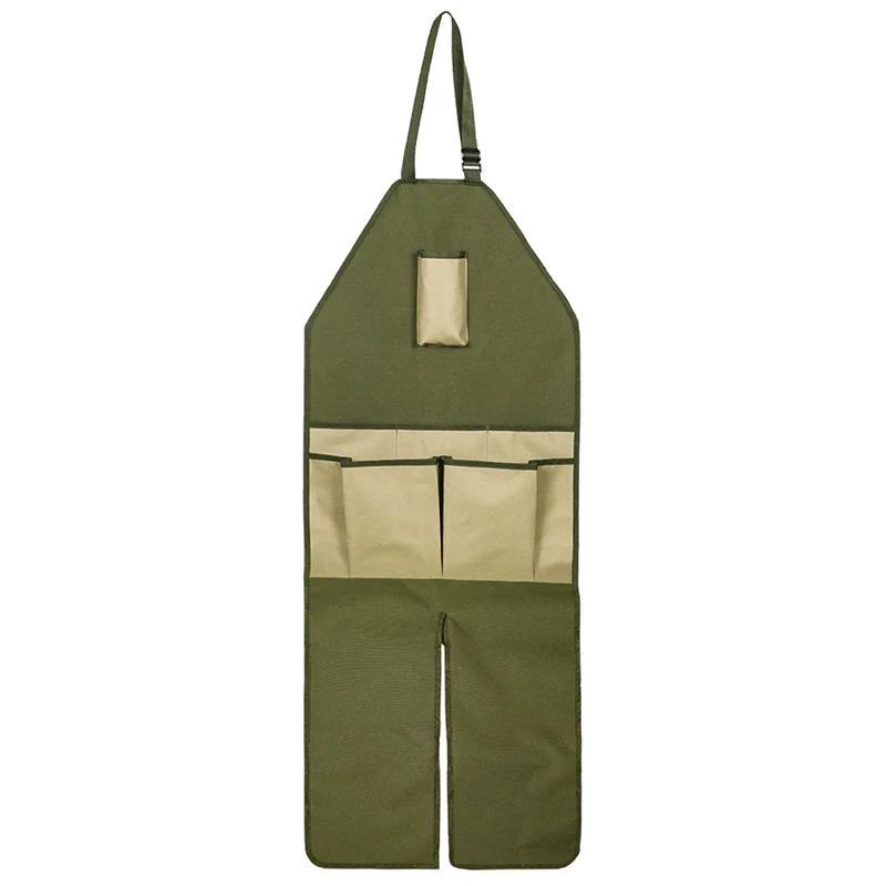 

Adjustable Buckle Leg Protection Durable Orchard Picking Work Tool Storage With Pockets Garden Apron Multifunctional