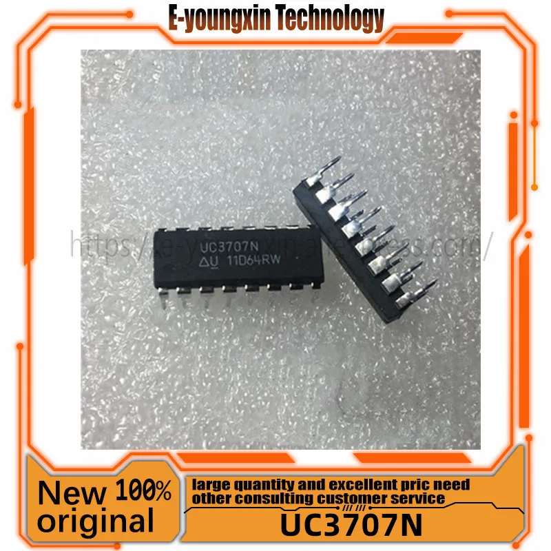

10PCS/batch UC3707N UC3707 driver chip DIP-16 brand new import