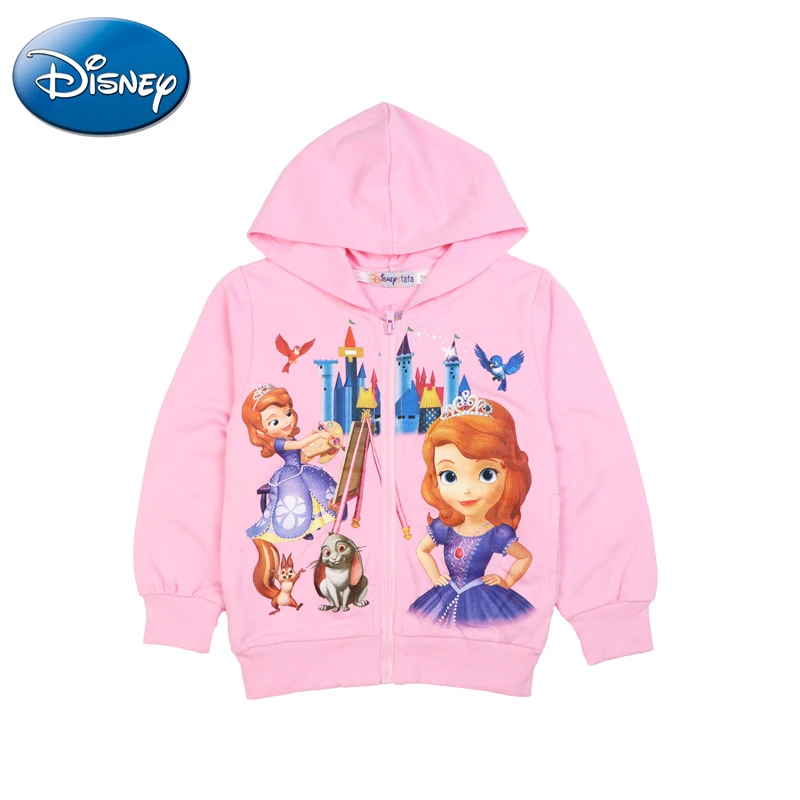 Демисезонная Детская куртка на молнии с капюшоном для девочек |