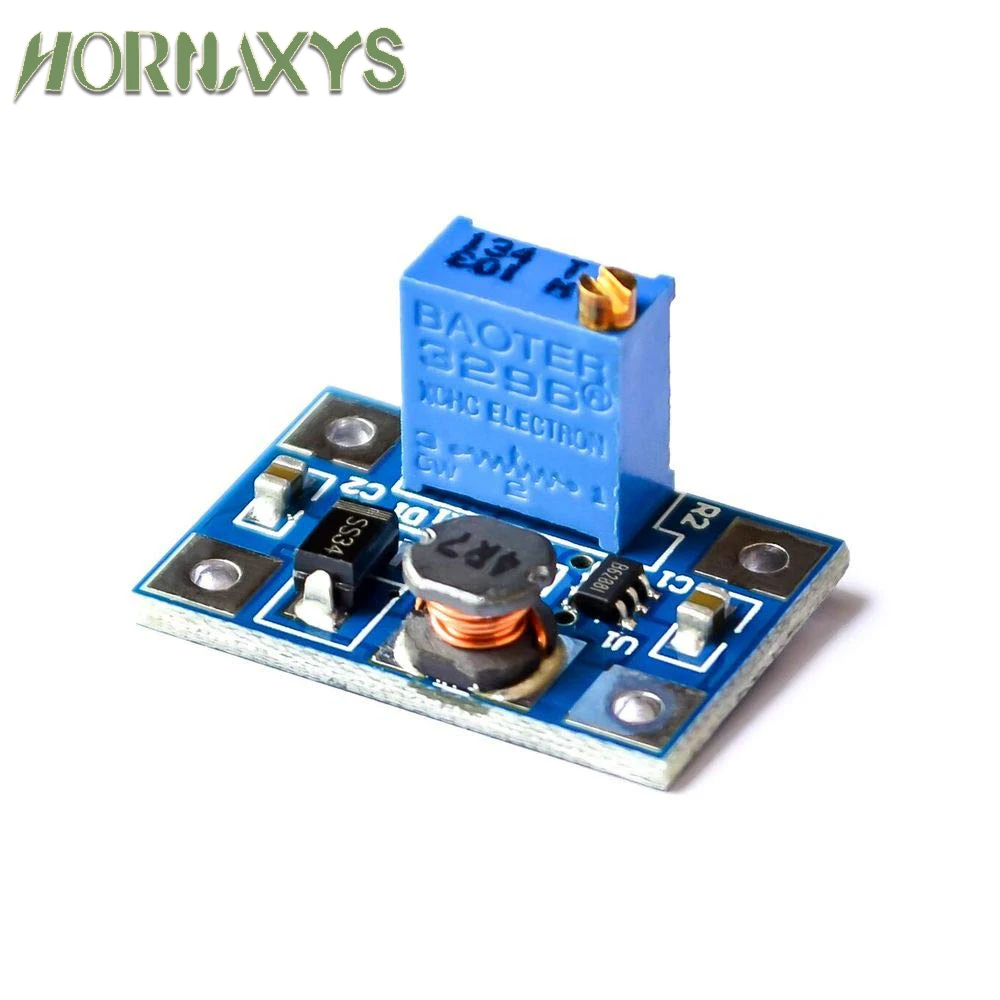 DC-DC SX1308 повышающий регулируемый модуль питания DC DC повышающий преобразователь регулировка источника питания 2-24 В до 2-28 В 2 А (art.: 3920c63ee8702) - 3920c63ee8702