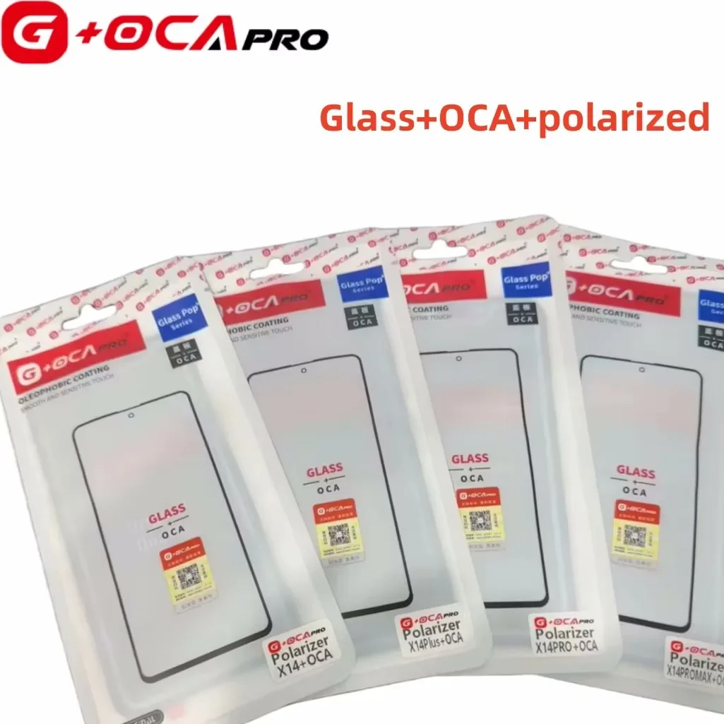 5 шт. G + OCA Pro Glass позиризатор установленный для IP X XS Max XR 11 12 13 14 15 16 Max/Plus ремонт