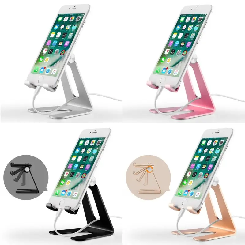 

Алюминиевый держатель для сотового телефона и планшета L9CA с регулируемым углом