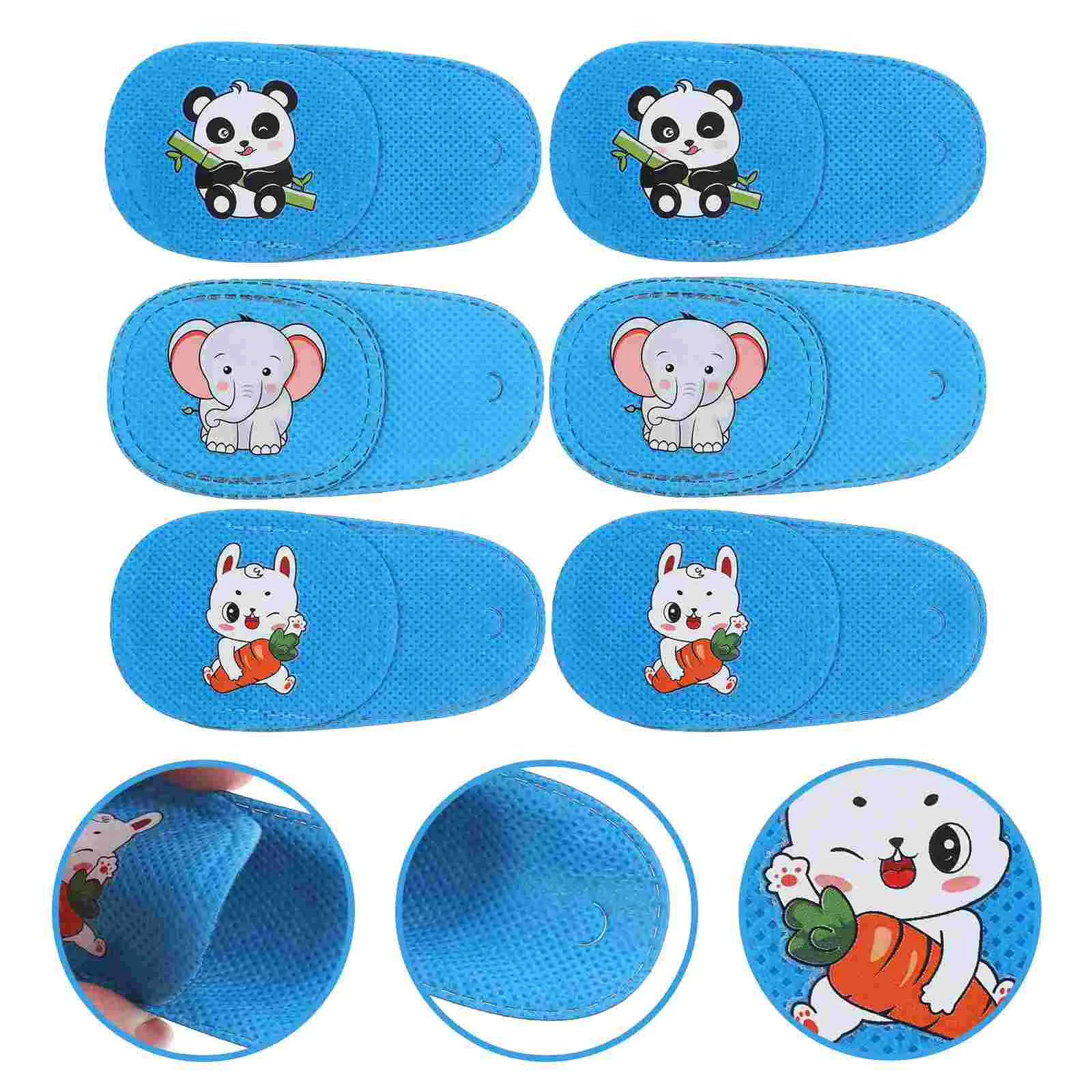 

Eye Patch Patches Amblyopia Lazy Kids Patching Toddler Strabismus Cloth Eyepatch Glasses Stickers Fabric Pad Adhesive Girls Boys