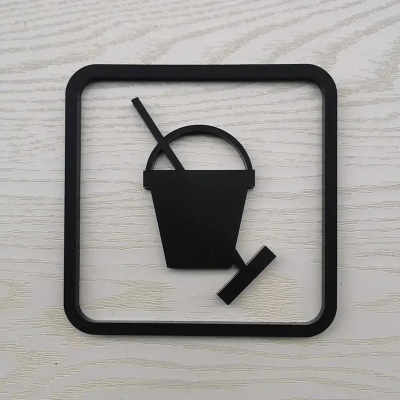 

Акриловые таблички для ванной комнаты