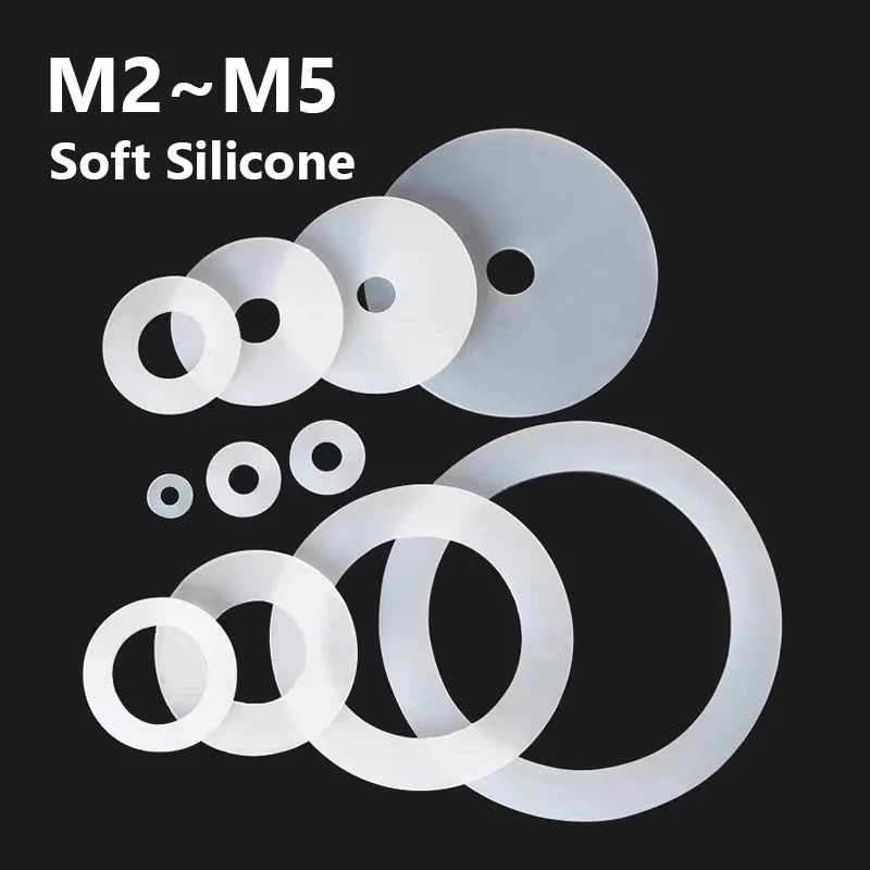 

Силиконовые шайбы Insipidity M2 M2.5 M2.7 M3 M4 M5